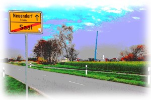 Ortsausgang Saal/VP, CEP-Betriebsplatz